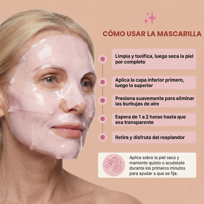 Mascarilla de Colágeno de PDRN de Salmón